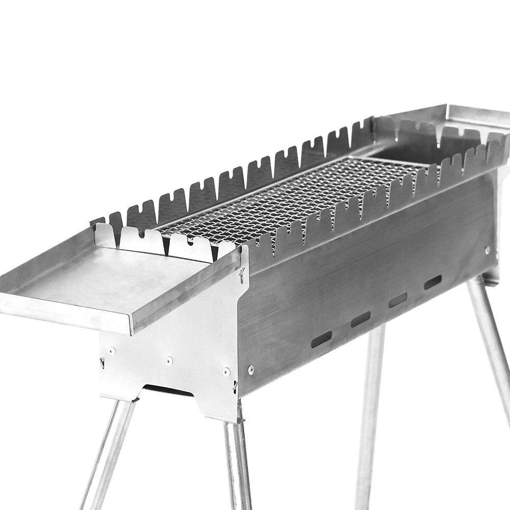 Paslanmaz Çelik Dikdörtgen Normal Barbekü Izgarası